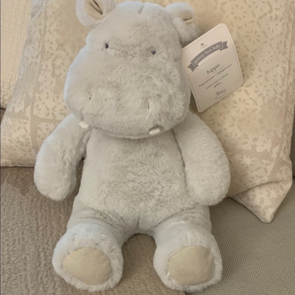 Pottery Barn Plush Hippo - Picture 6 of 10